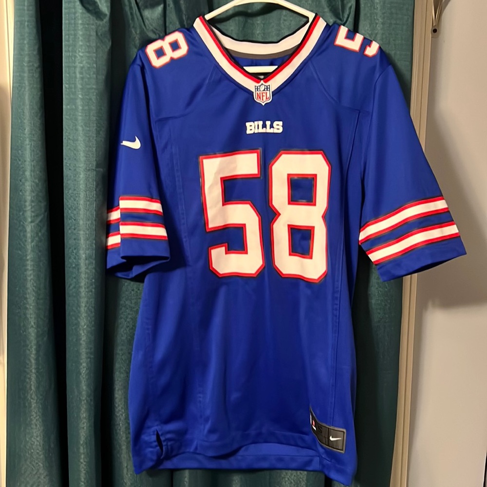 Matt Milano Buffalo Bills Adult Small Jersey